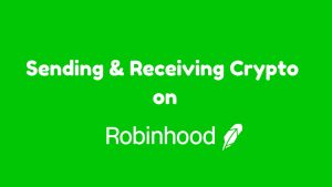 sending and receiving crypto on robinhood crypto wallet