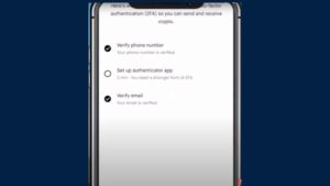 set authenticator app