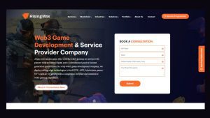 rising max web3 game development company