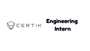 certik web3 internship