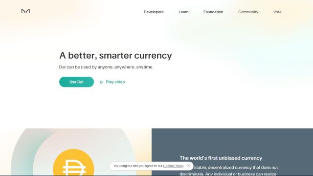 makerdao web3 website