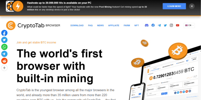 cryptotab browser, bitcoin mining, dipprofit.com