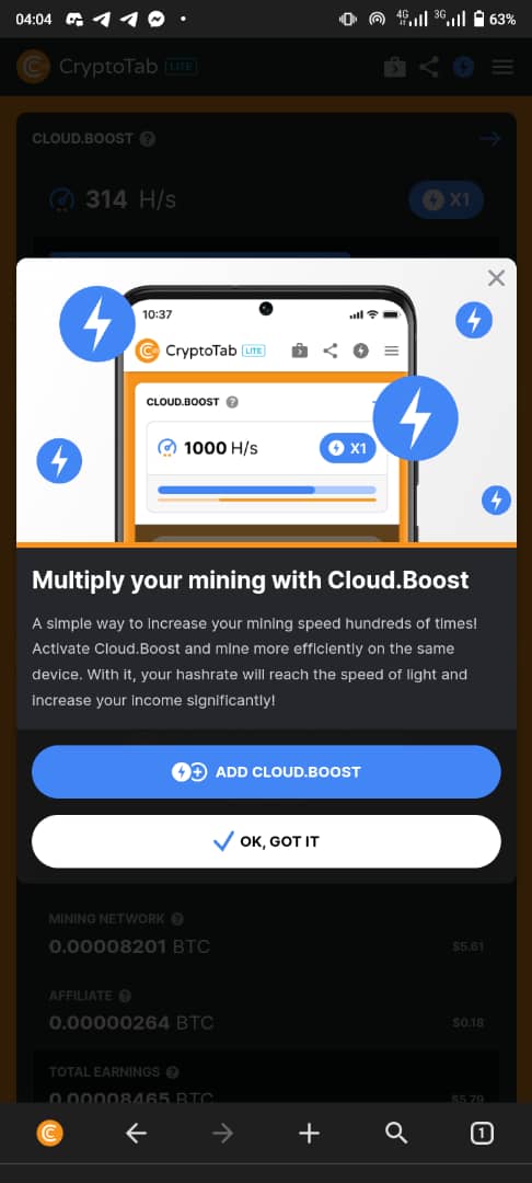 cryptotab browser, bitcoin mining, dipprofit.com