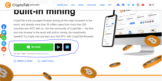 cryptotab browser, bitcoin mining, dipprofit.com