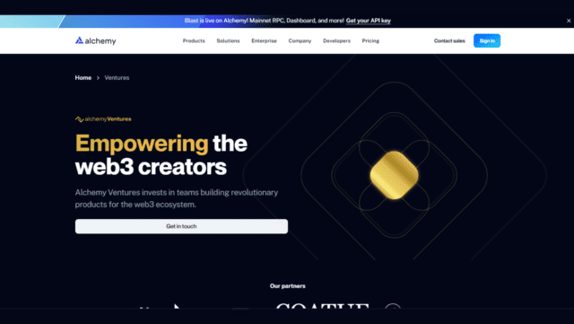 alchemy web3 venture capital